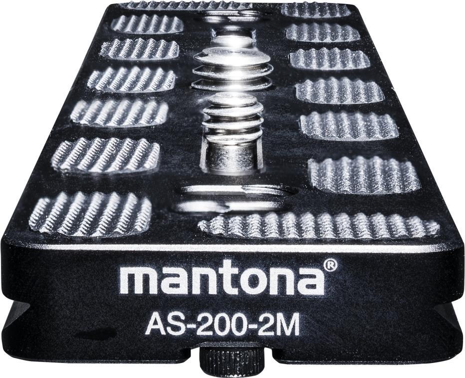 Mantona 21466 Stativzubehör Stativkopfplatte (21466) von Mantona