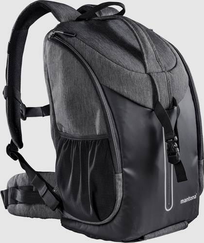 Mantona 21663 Rucksack Innenmaß (B x H x T)=240 x 390 x 170mm Regenschutz von Mantona