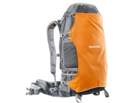 Mantona ElementsPro 40, Rucksackhülle, Jede Marke, Grau, Orange von Mantona