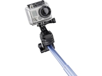 Mantona Handstativ Selfie stick 8 cm 1/4 tomme Blå inkl. håndrem von Mantona