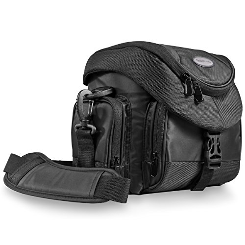 Mantona Premium Kameratasche - Universaltasche inkl. Schnellzugriff, Staubschutz, Tragegurt und Zubehörfach, geeignet für DSLM und DSLR Kameras, schwarz Mantona Premium Kameratasche - Universaltasche inkl. Schnellzugriff, Staubschutz, Tragegurt und Zubehörfach, geeignet für DSLM und DSLR Kameras, schwarz von Mantona