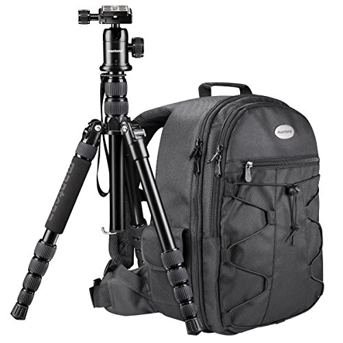 Mantona Reise Set inkl. SLR Kamerarucksack Azurit und Reisestativ DSLM Travel mit Kugelkopf und integriertem Einbeinstativ Mantona Reise Set inkl. SLR Kamerarucksack Azurit und Reisestativ DSLM Travel mit Kugelkopf und integriertem Einbeinstativ von Mantona