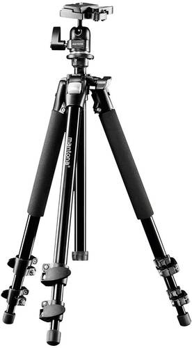 Mantona Scout Stativ Dreibeinstativ 1/4 Zoll, 3/8 Zoll Arbeitshöhe=45 - 142cm Schwarz Kugelkopf Mantona Scout Stativ Dreibeinstativ 1/4 Zoll, 3/8 Zoll Arbeitshöhe=45 - 142cm Schwarz Kugelkopf von Mantona