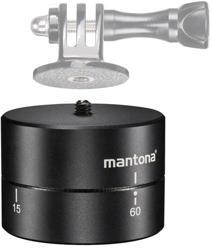 Mantona Turnaround 360 Stativ-Kugelkopf von Mantona