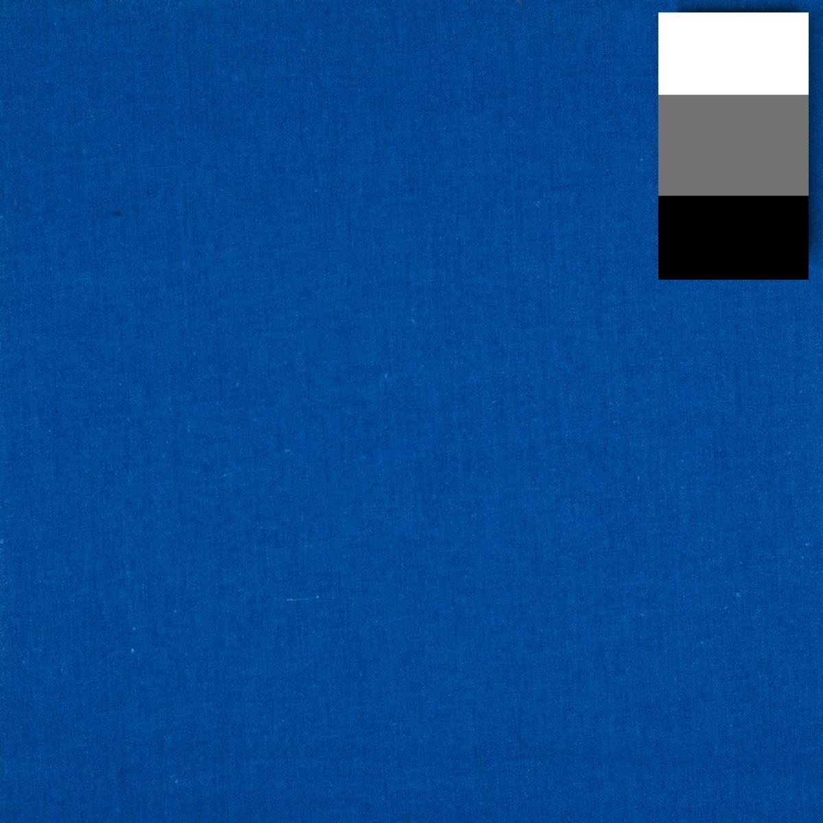Walimex Stoffhintergrund 2,85x6m, blau 19494 (19494) von Mantona