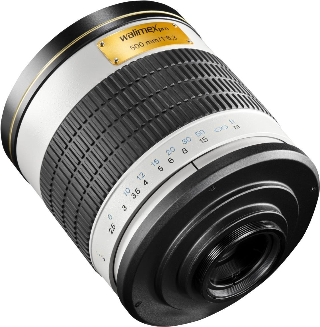 Walimex pro 500/6,3 DSLR Spiegel Canon R (22931) von Mantona