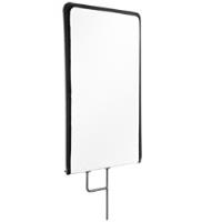 mantona Walimex 4in1 Reflector Panel - Faltbarer Reflektor - Black/Gold/Silver/White - 75 cm x 90 cm (18290) von Mantona