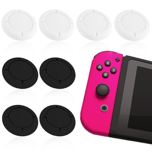 Ersatzkappe für Controller Switch Joystick Kappen 4 Paar Silikon-Joystick-Daumenkappen für Nintendo Switch, Thumbsticks Protege für Switch/Lite Silikon Joystick Schutzzubehör 3D Grips Caps Ersatzkappe für Controller Switch Joystick Kappen 4 Paar Silikon-Joystick-Daumenkappen für Nintendo Switch, Thumbsticks Protege für Switch/Lite Silikon Joystick Schutzzubehör 3D Grips Caps von Mantoto