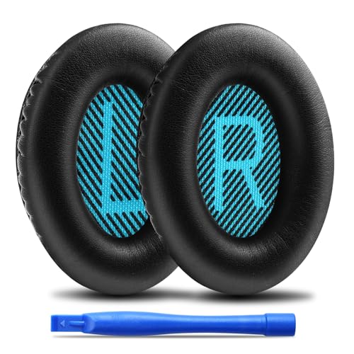 Ohrpolster für Bose-Kopfhörer, Ersatz-Ohrpolster aus Schaumstoff für Bose QuietComfort15 QC15 QC25 QC45 QC35 QC35II, SoundTrue&SoundLink Ae2 Ae2i Ae2w Over-Ear-Kopfhörer Ohrpolster für Bose-Kopfhörer, Ersatz-Ohrpolster aus Schaumstoff für Bose QuietComfort15 QC15 QC25 QC45 QC35 QC35II, SoundTrue&SoundLink Ae2 Ae2i Ae2w Over-Ear-Kopfhörer von Mantoto