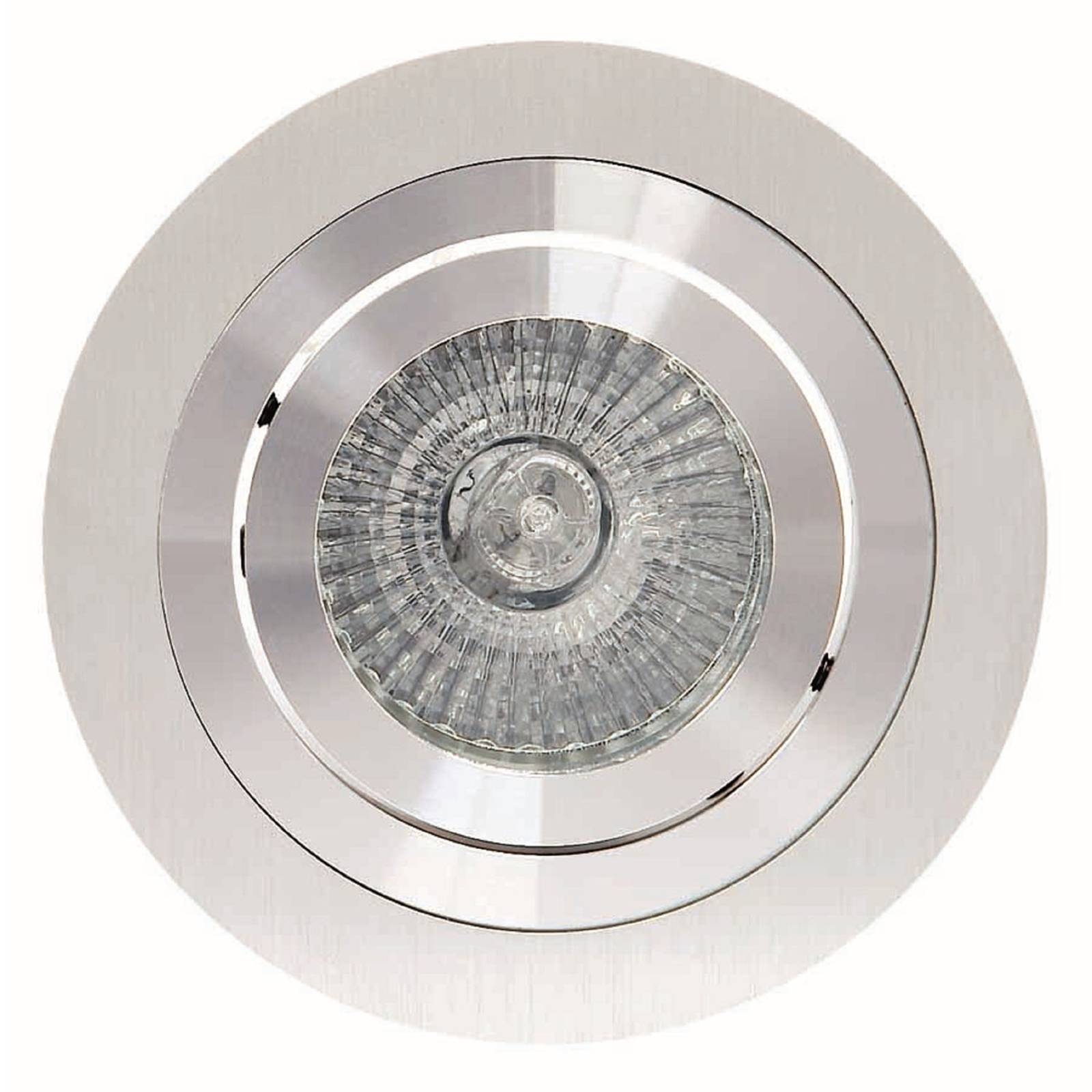 Einbauleuchte Básico, rund, nickel satiniert Einbauleuchte Básico, rund, nickel satiniert von Mantra Iluminación