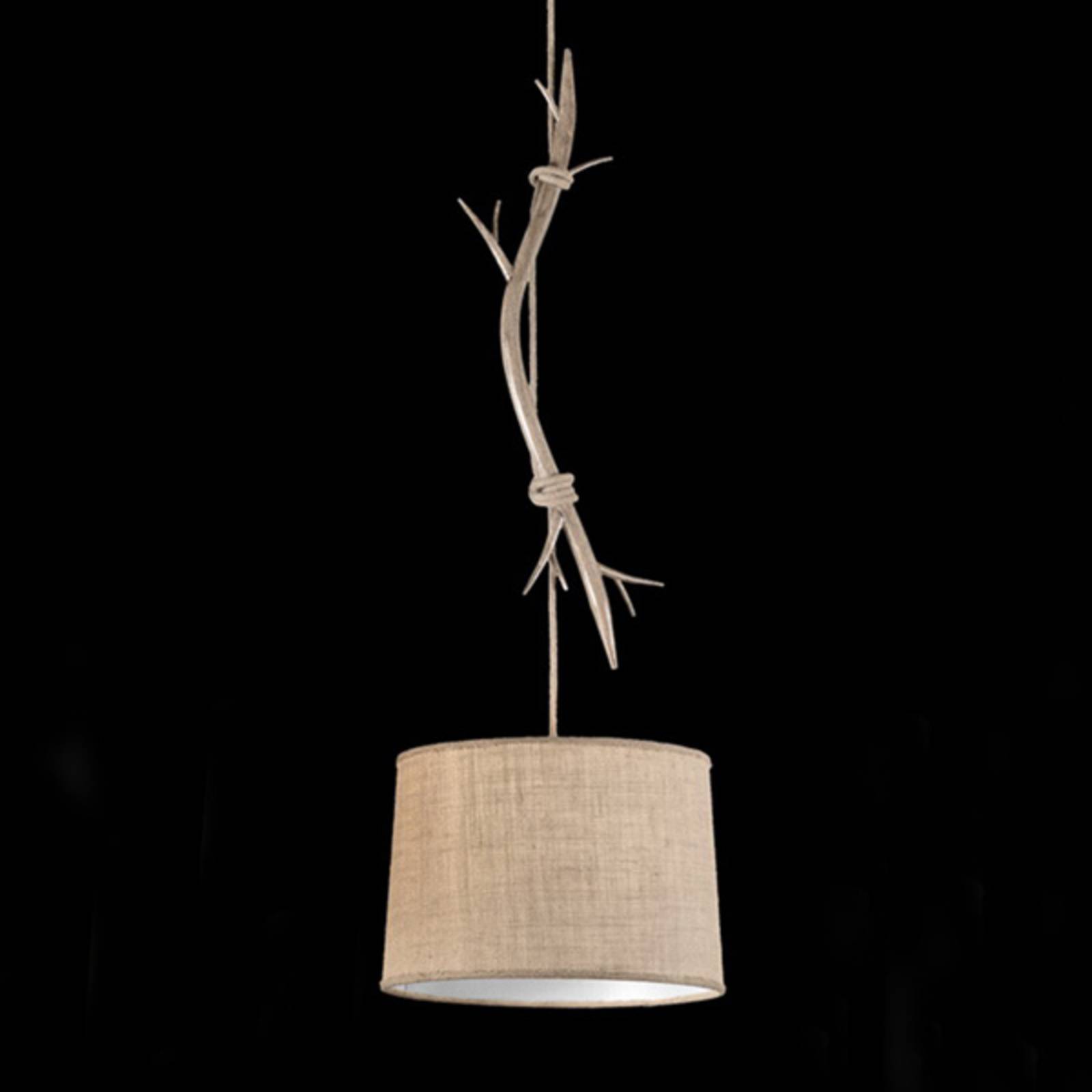 Hängeleuchte Sabina mit Textilschirm, 1-fl., 35cm Hängeleuchte Sabina mit Textilschirm, 1-fl., 35cm von Mantra Iluminación