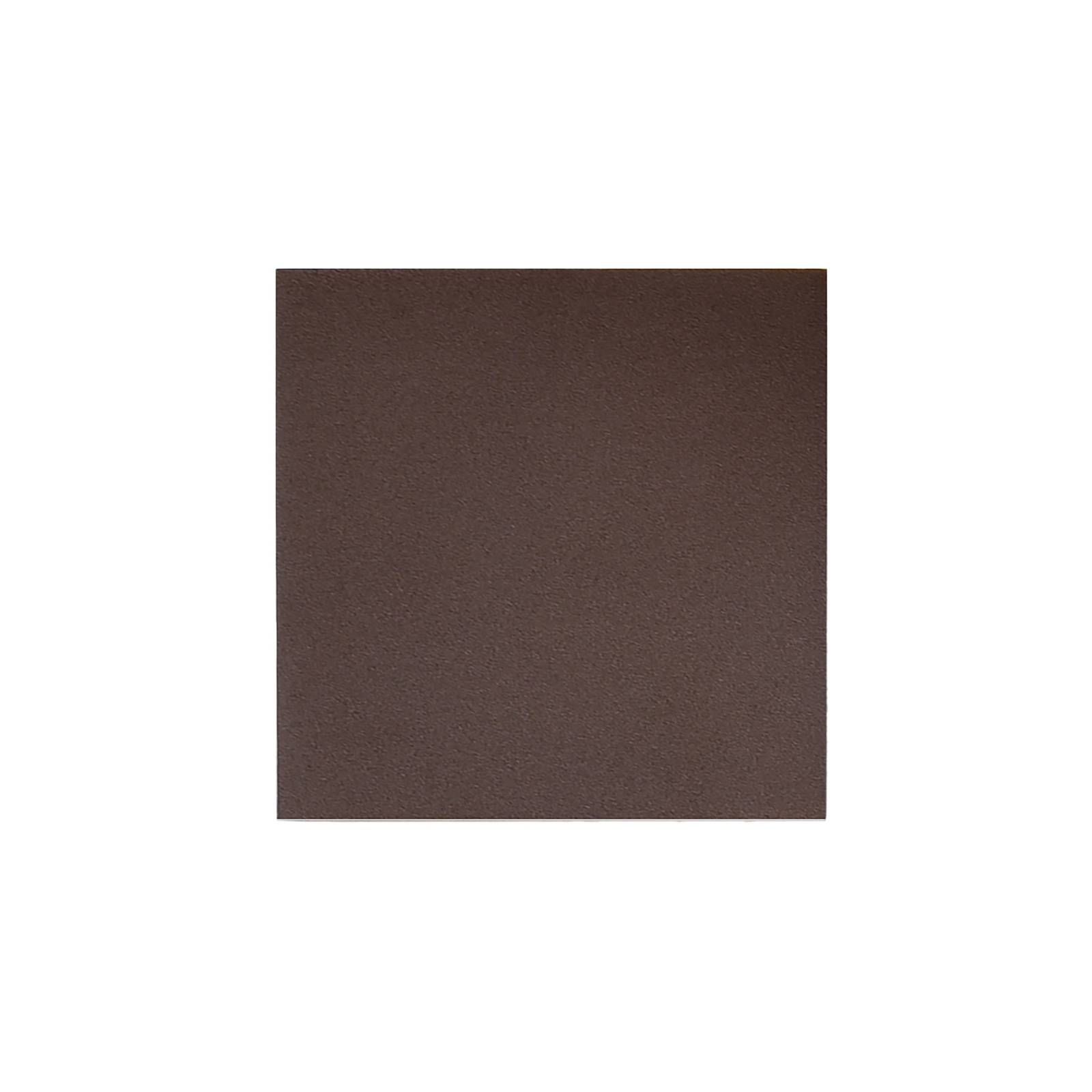 LED-Außenwandleuchte Davos XL, corten, eckig, dimmbar, Alu LED-Außenwandleuchte Davos XL, corten, eckig, dimmbar, Alu von Mantra Iluminación