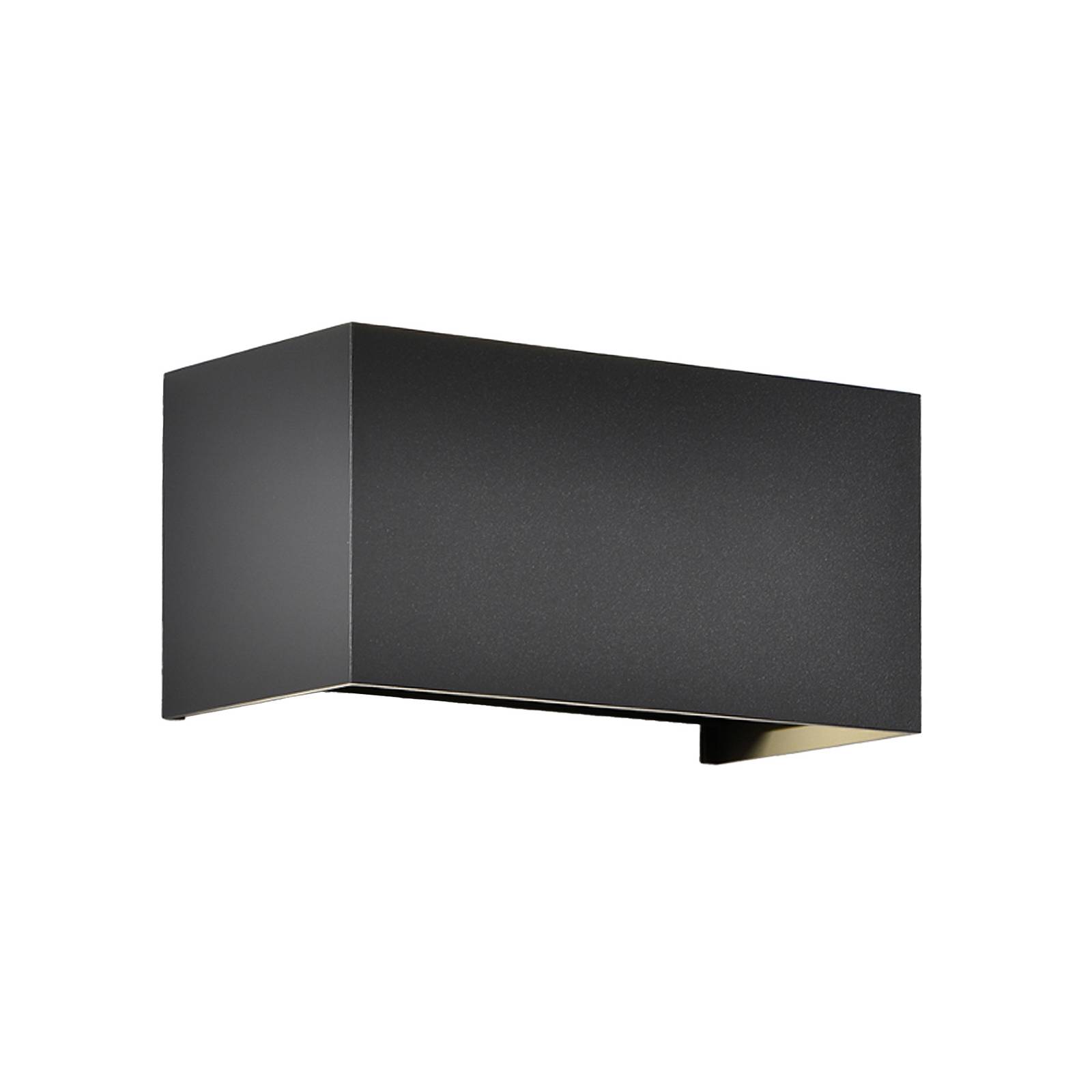 LED-Außenwandleuchte Davos double, grau, dimmbar, Aluminium LED-Außenwandleuchte Davos double, grau, dimmbar, Aluminium von Mantra Iluminación