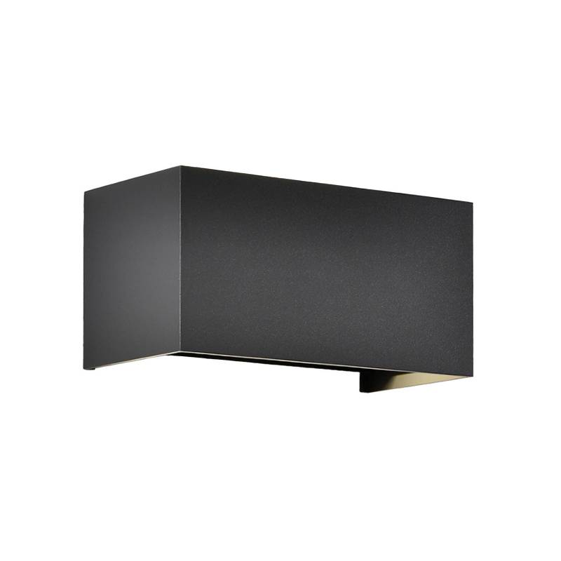 LED-Außenwandleuchte Davos double, grau, dimmbar, Aluminium von Mantra Iluminación