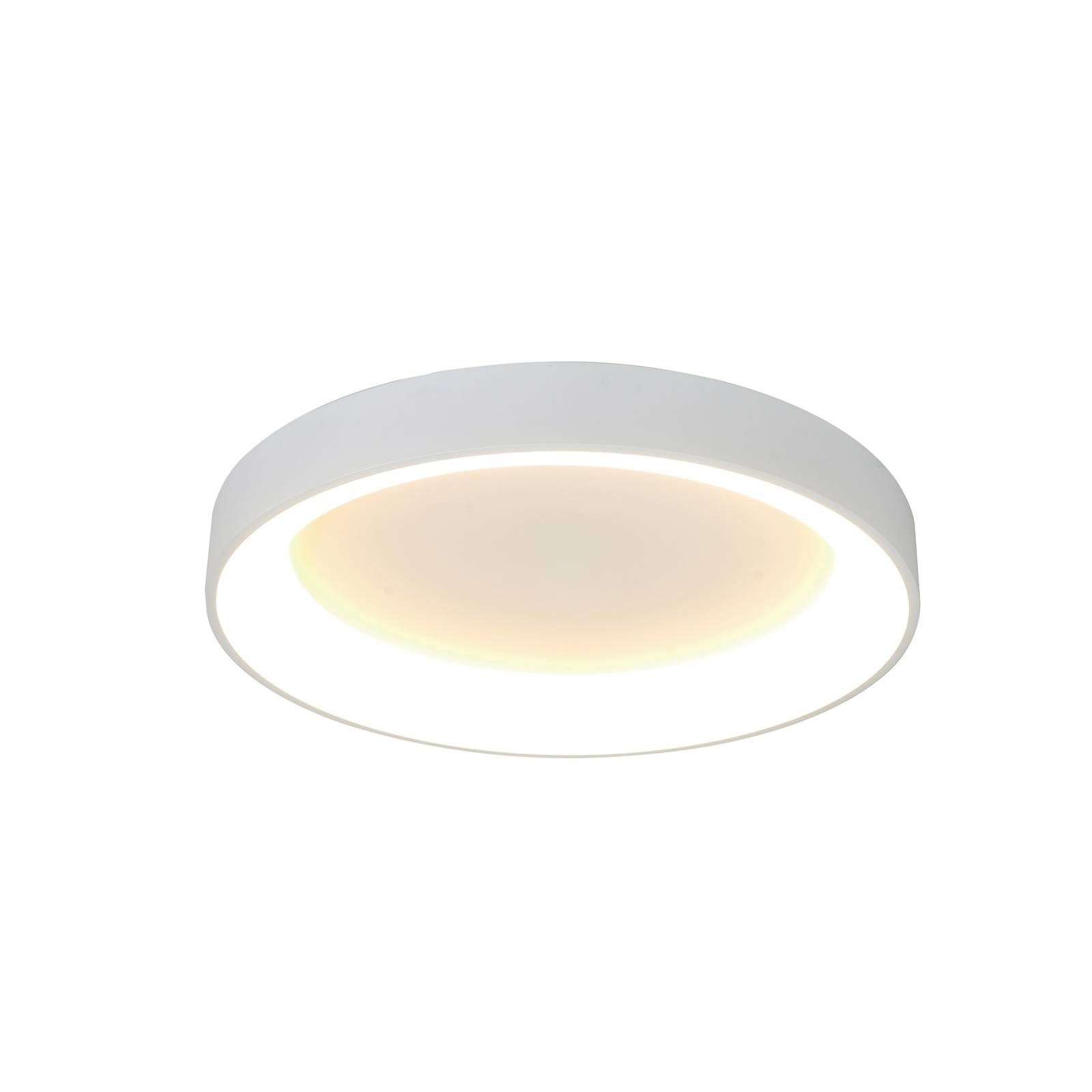 LED-Deckenlampe Niseko II, CCT, Fernbedienung, Ø 38 cm, weiß LED-Deckenlampe Niseko II, CCT, Fernbedienung, Ø 38 cm, weiß von Mantra Iluminación