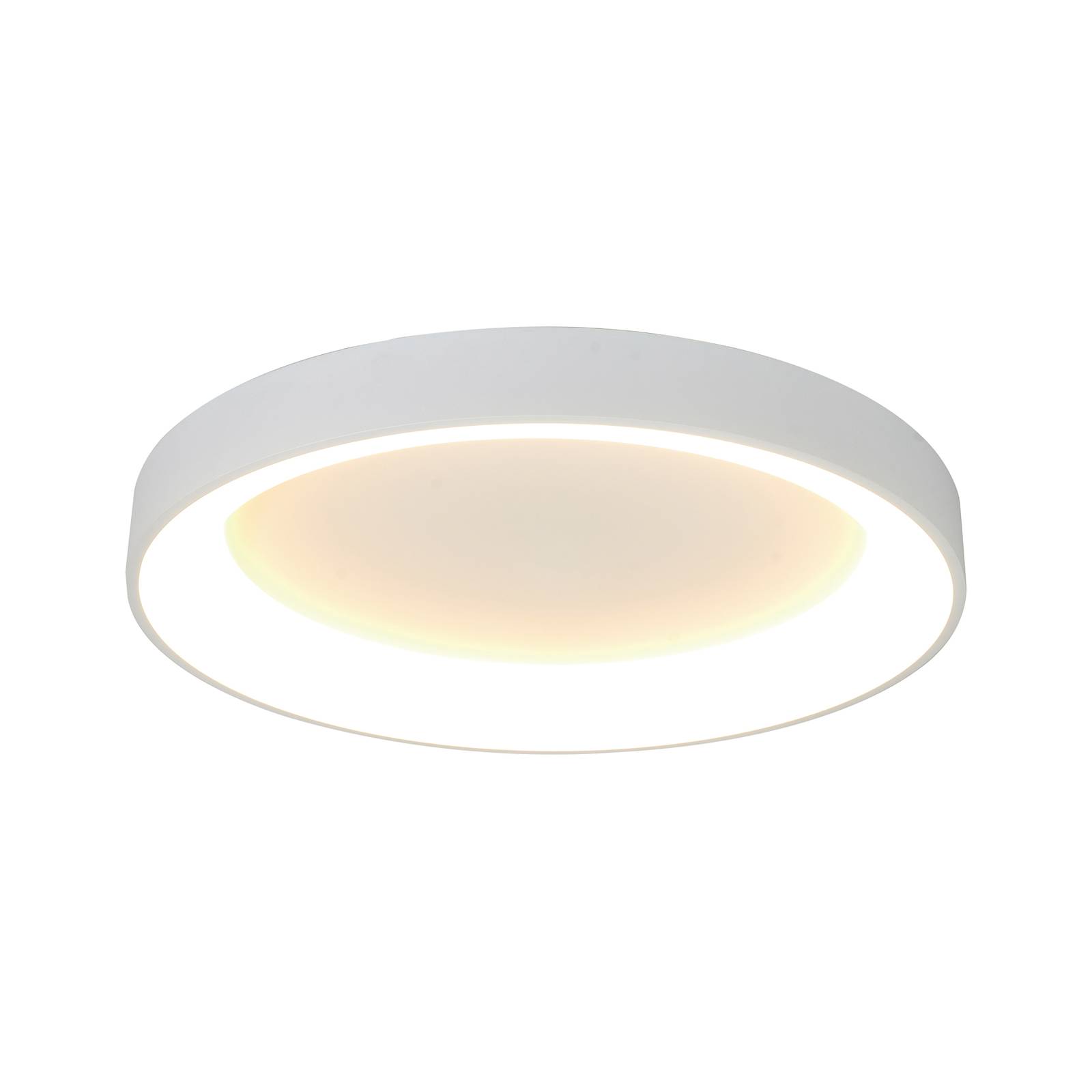 LED-Deckenlampe Niseko II, CCT, Fernbedienung, Ø 50 cm, weiß LED-Deckenlampe Niseko II, CCT, Fernbedienung, Ø 50 cm, weiß von Mantra Iluminación