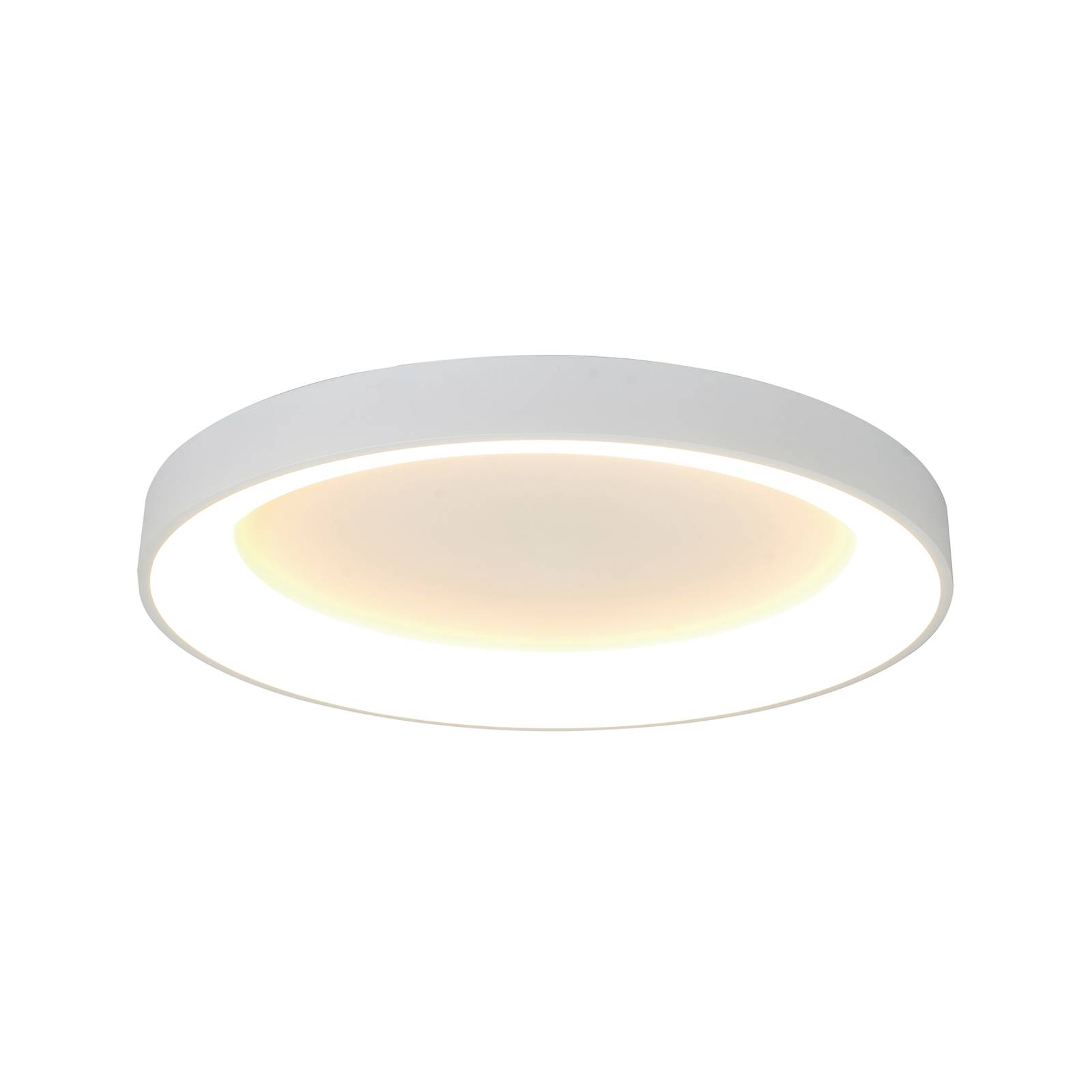LED-Deckenlampe Niseko II, CCT, Fernbedienung, Ø 65 cm, weiß LED-Deckenlampe Niseko II, CCT, Fernbedienung, Ø 65 cm, weiß von Mantra Iluminación
