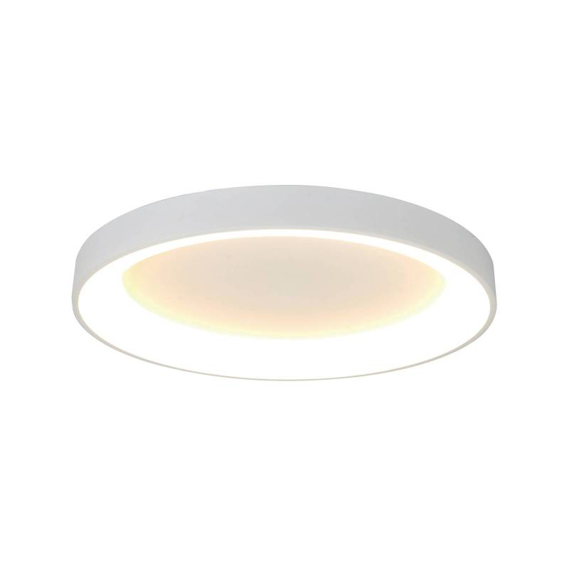 LED-Deckenlampe Niseko II, CCT, Fernbedienung, Ø 65 cm, weiß von Mantra Iluminación