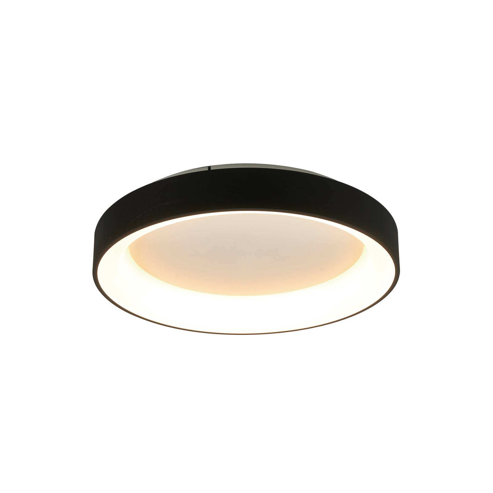 LED-Deckenlampe Niseko II CCT Fernbedienung, Ø 38cm, schwarz LED-Deckenlampe Niseko II CCT Fernbedienung, Ø 38cm, schwarz von Mantra Iluminación