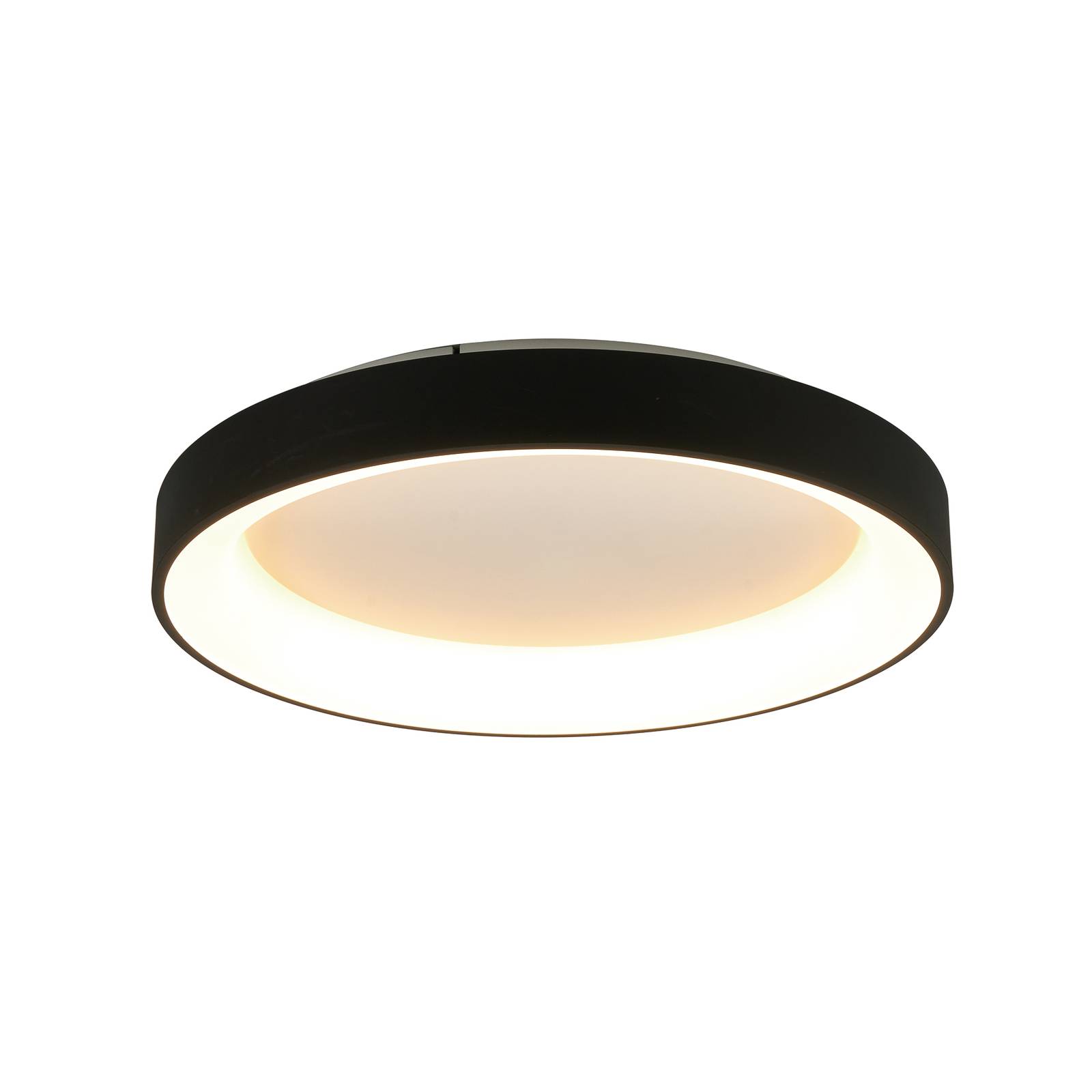 LED-Deckenlampe Niseko II CCT Fernbedienung, Ø 78cm, schwarz LED-Deckenlampe Niseko II CCT Fernbedienung, Ø 78cm, schwarz von Mantra Iluminación