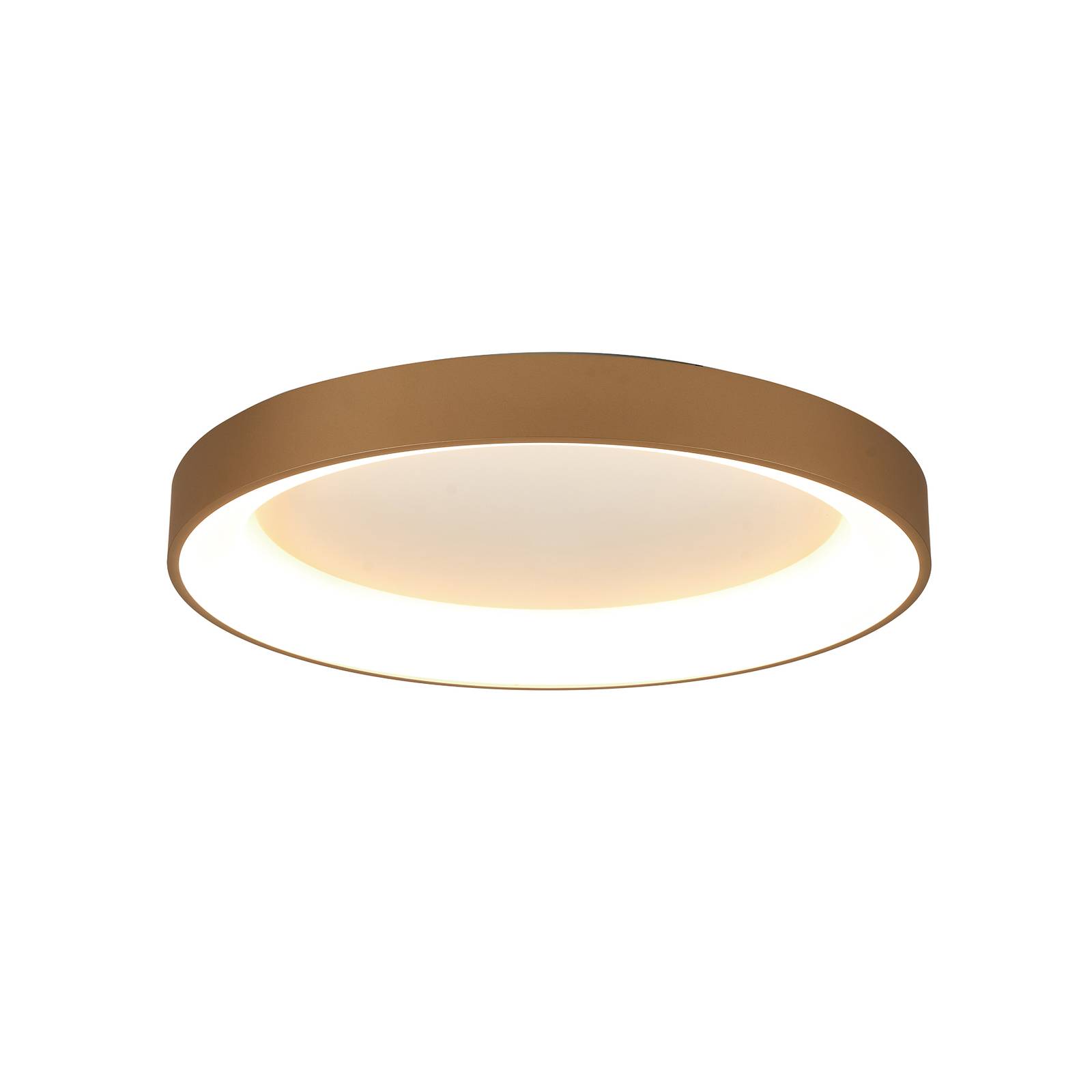 LED-Deckenlampe Niseko II CCT Fernbedienung Ø50cm goldfarben LED-Deckenlampe Niseko II CCT Fernbedienung Ø50cm goldfarben von Mantra Iluminación