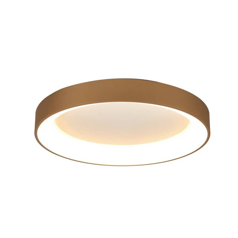 LED-Deckenlampe Niseko II CCT Fernbedienung Ø78cm goldfarben von Mantra Iluminación