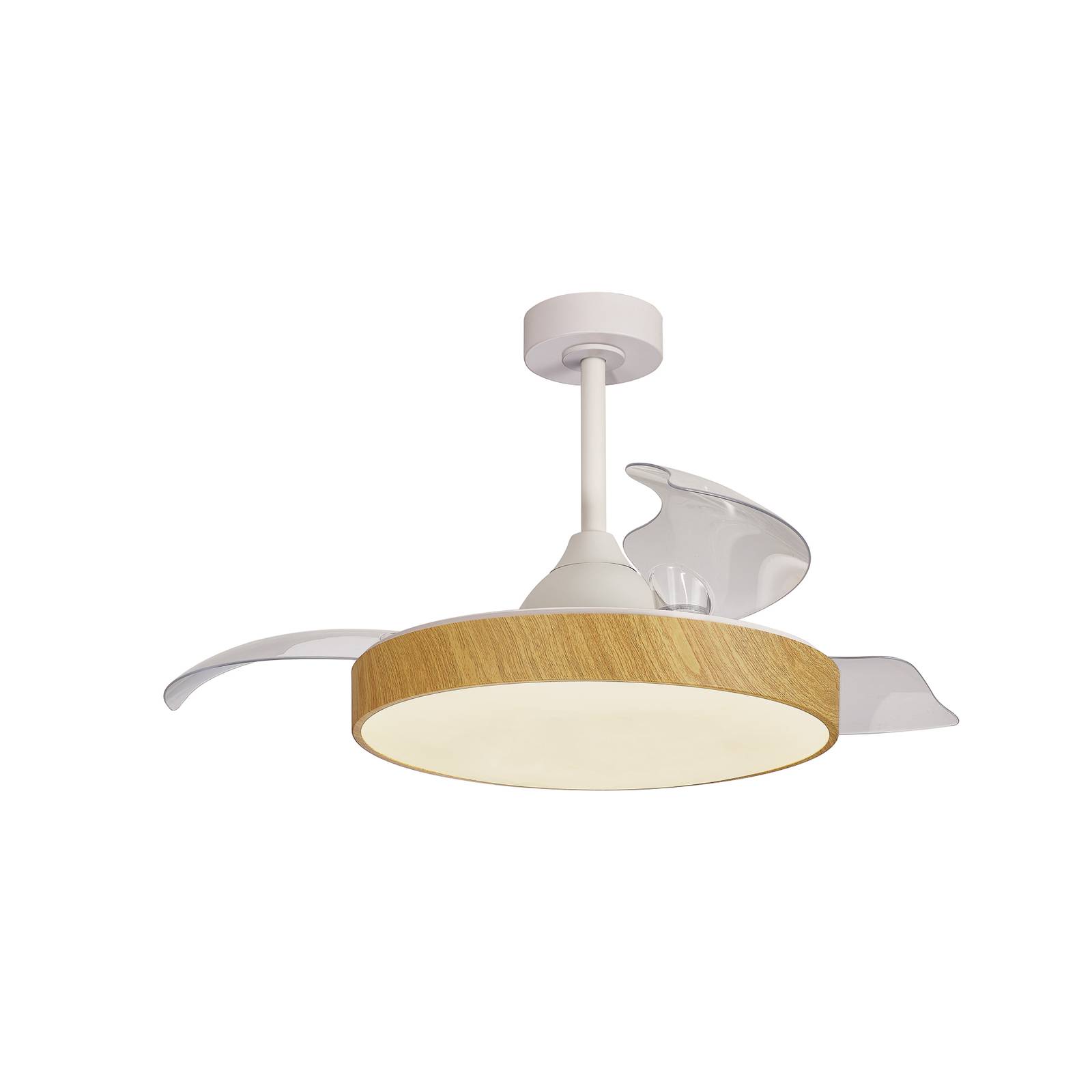 LED-Deckenventilator Alaska Holzdekor DC leise Ø 106 cm CCT LED-Deckenventilator Alaska Holzdekor DC leise Ø 106 cm CCT von Mantra Iluminación