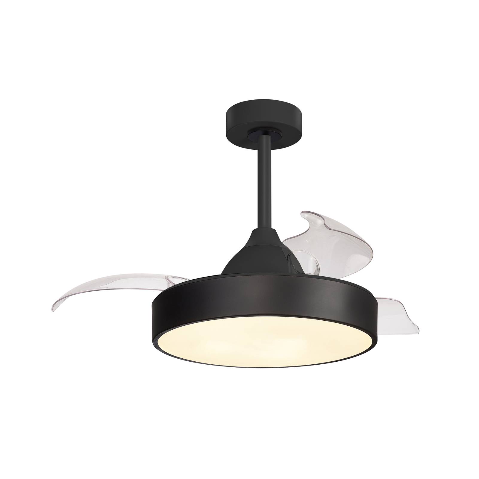 LED-Deckenventilator Alaska Mini schwarz DC leise 91 cm CCT LED-Deckenventilator Alaska Mini schwarz DC leise 91 cm CCT von Mantra Iluminación