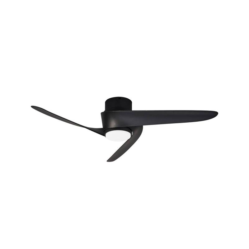 LED-Deckenventilator Groenland schwarz DC leise Ø 122 cm CCT von Mantra Iluminación