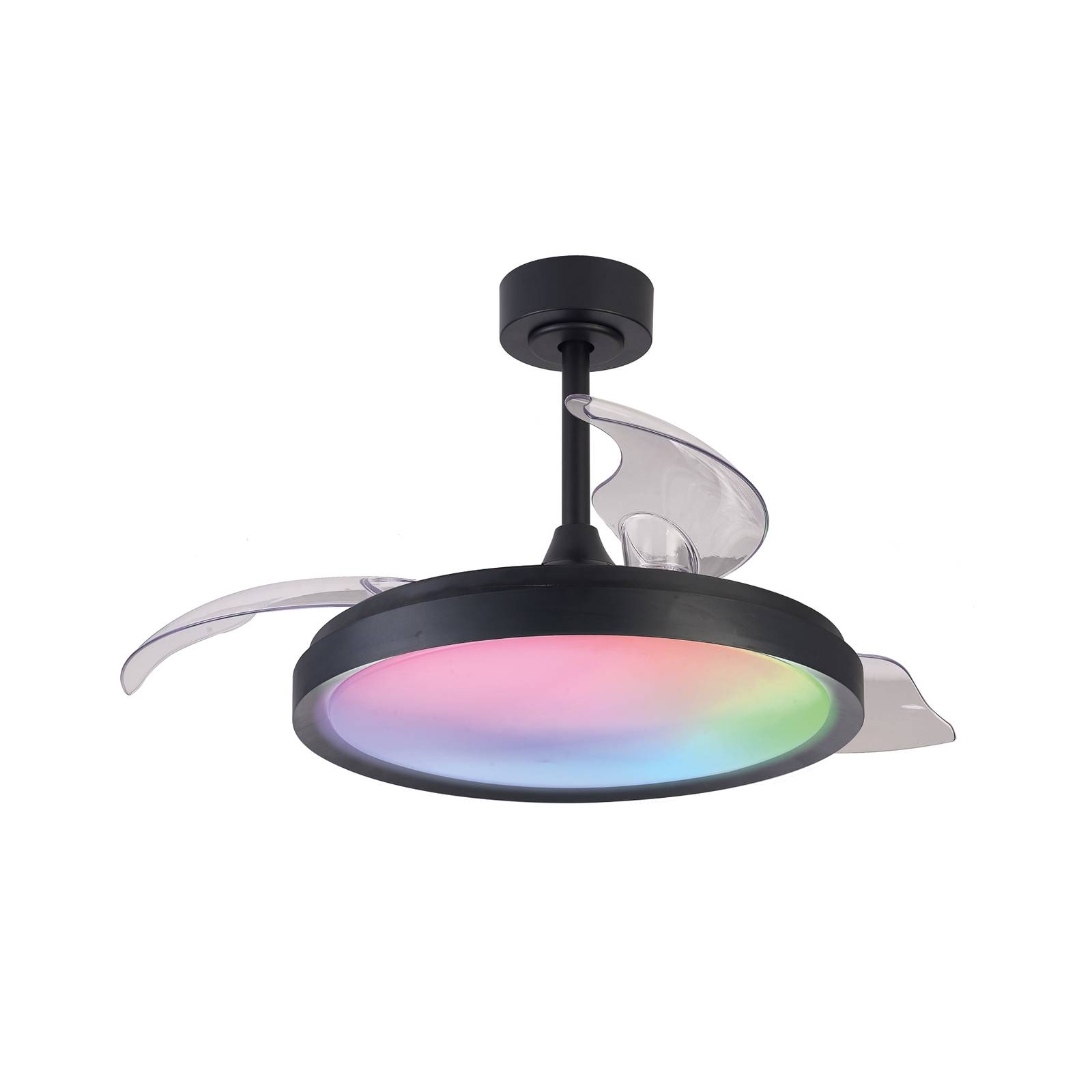 LED-Deckenventilator Siberia schwarz DC leise Ø106cm CCT RGB LED-Deckenventilator Siberia schwarz DC leise Ø106cm CCT RGB von Mantra Iluminación