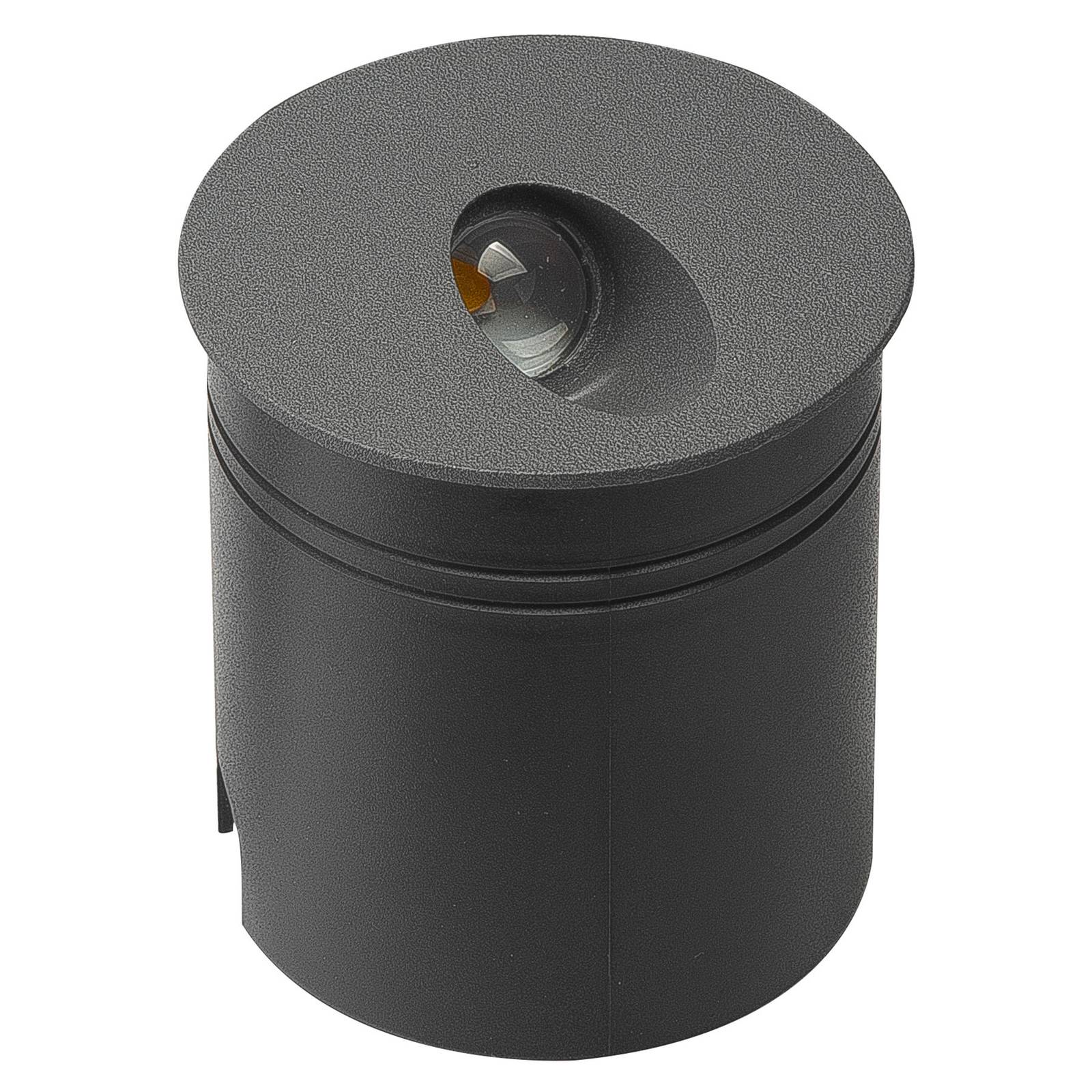 LED-Einbauleuchte Aspen IP65, rund, dunkelgrau LED-Einbauleuchte Aspen IP65, rund, dunkelgrau von Mantra Iluminación