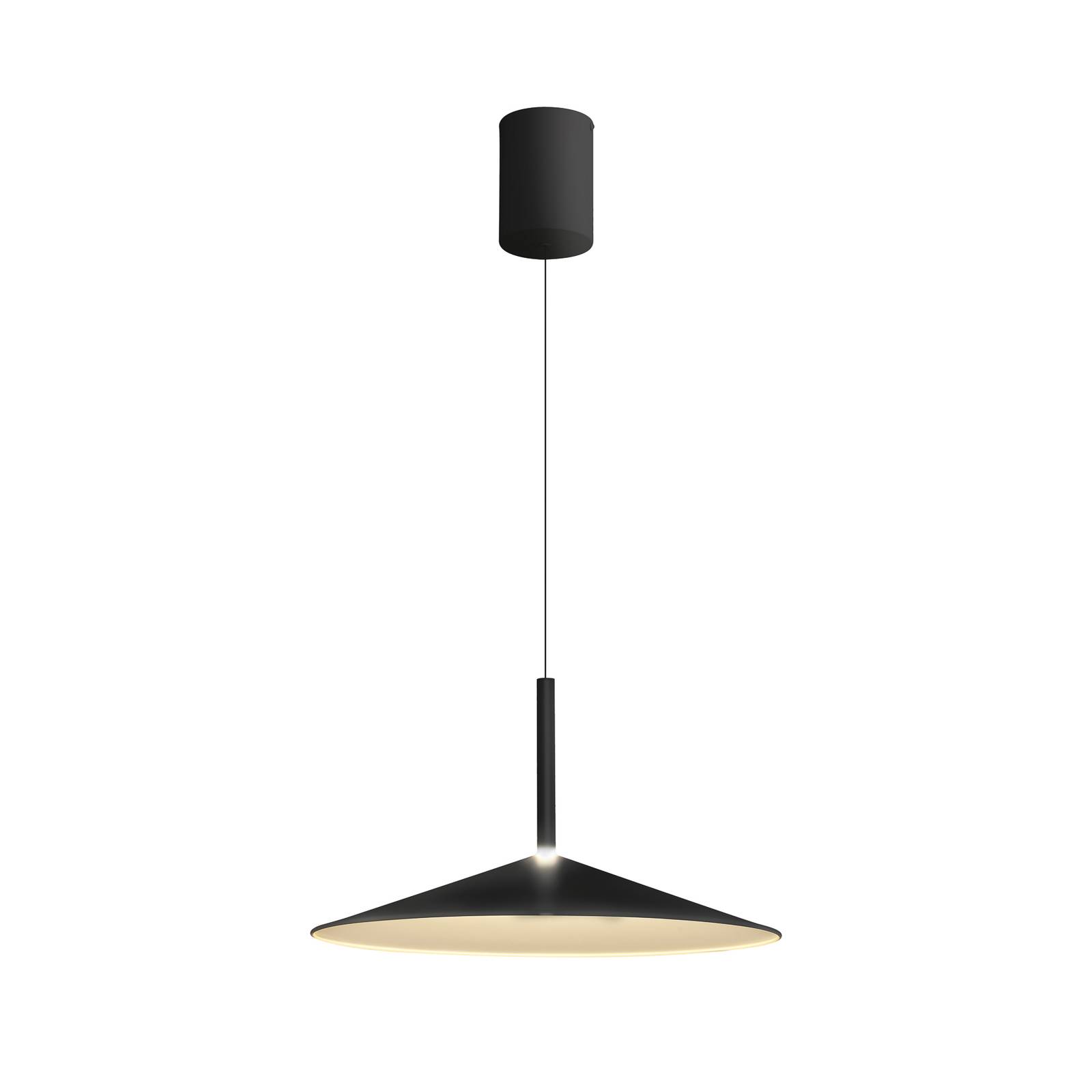 LED-Hängeleuchte Calice, schwarz, Ø 47,5 cm höhenverstellbar LED-Hängeleuchte Calice, schwarz, Ø 47,5 cm höhenverstellbar von Mantra Iluminación