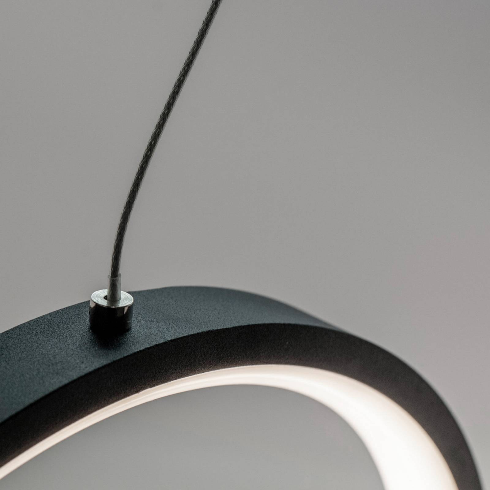 LED-Hängeleuchte Kitesurf, zweiflammig, schwarz LED-Hängeleuchte Kitesurf, zweiflammig, schwarz von Mantra Iluminación