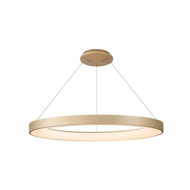 LED-Hängeleuchte Niseko II, Fernbedienung, Ø 65cm goldfarben von Mantra Iluminación