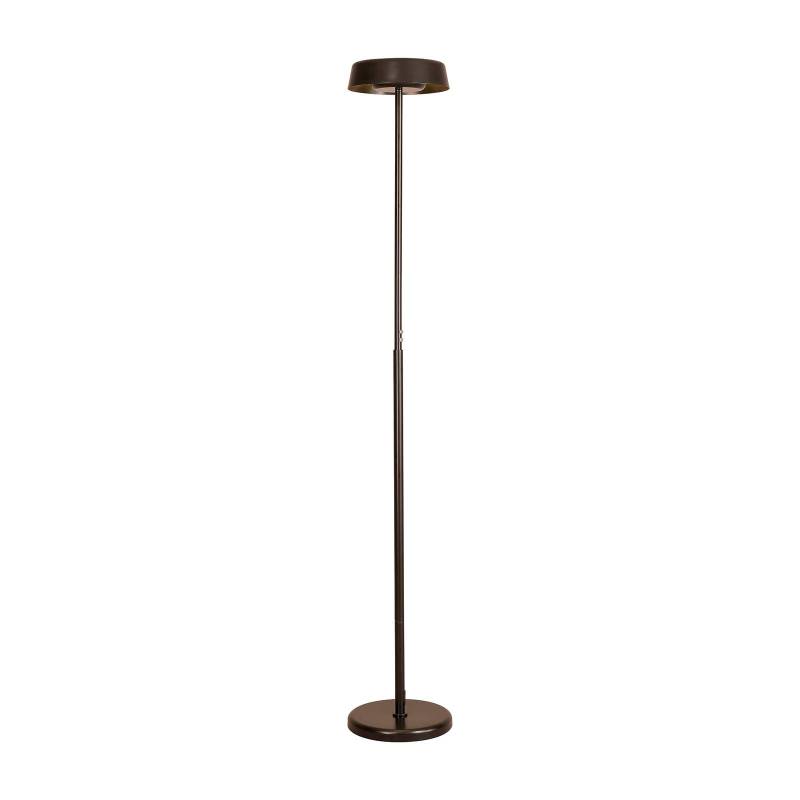 LED-Stehleuche Noa II, Touchdimmer, Stahl, schwarz von Mantra Iluminación