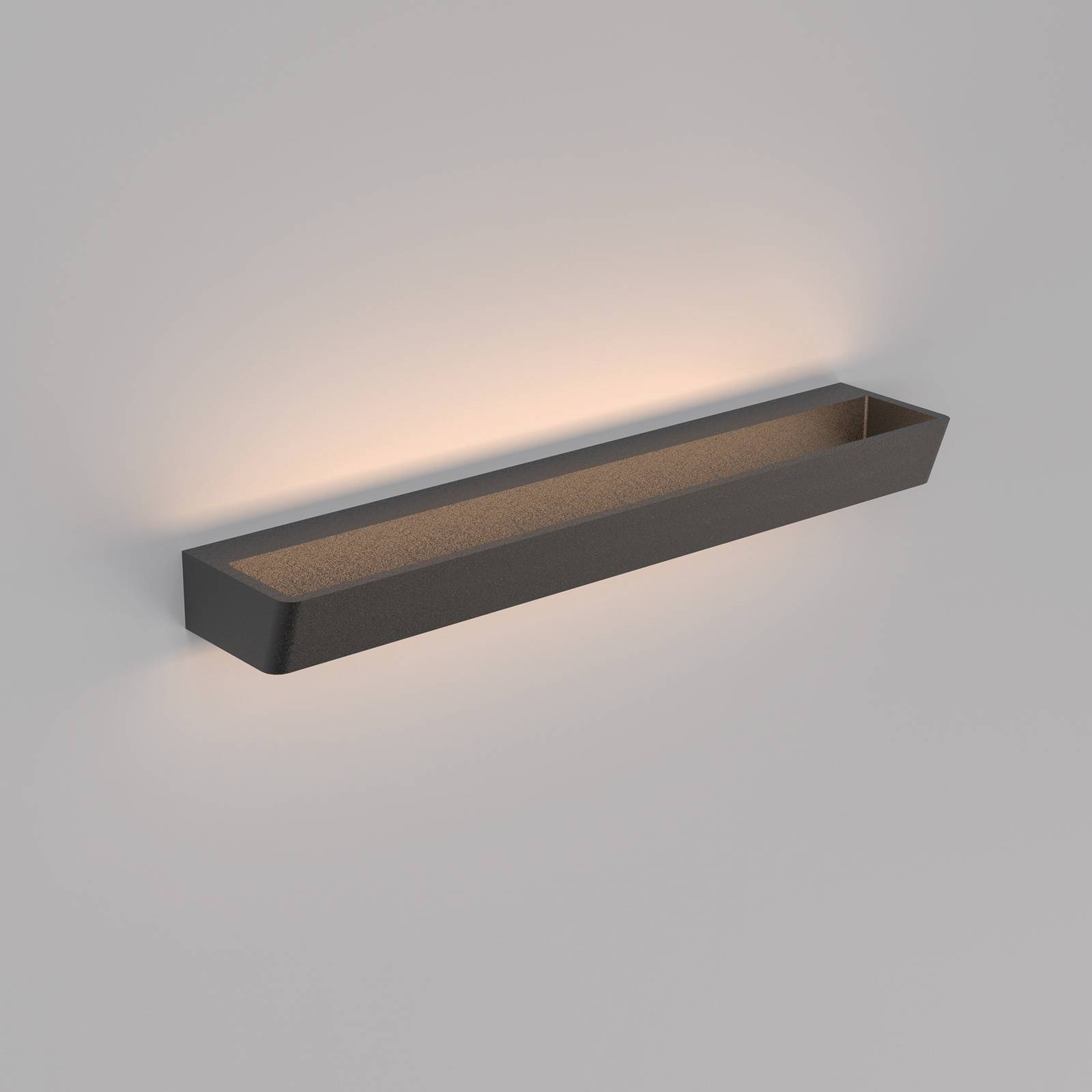 LED-Wandleuchte Altea, Breite 50 cm, schwarz, up/down, Alu LED-Wandleuchte Altea, Breite 50 cm, schwarz, up/down, Alu von Mantra Iluminación