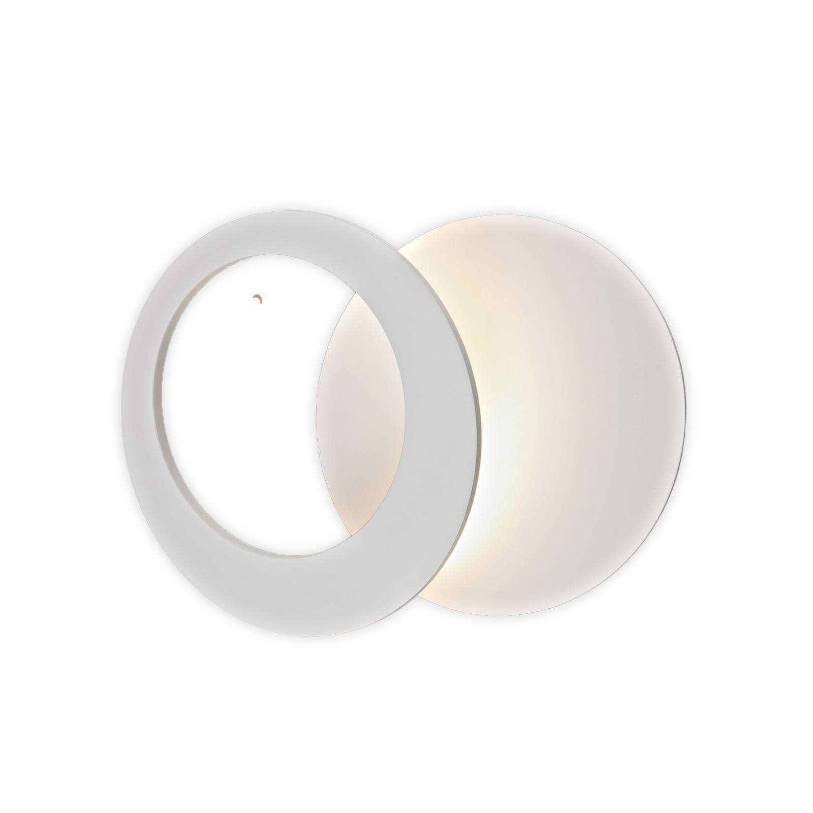 LED-Wandleuchte Toronto, weiß, Ø 22 cm, Alu, verstellbar LED-Wandleuchte Toronto, weiß, Ø 22 cm, Alu, verstellbar von Mantra Iluminación