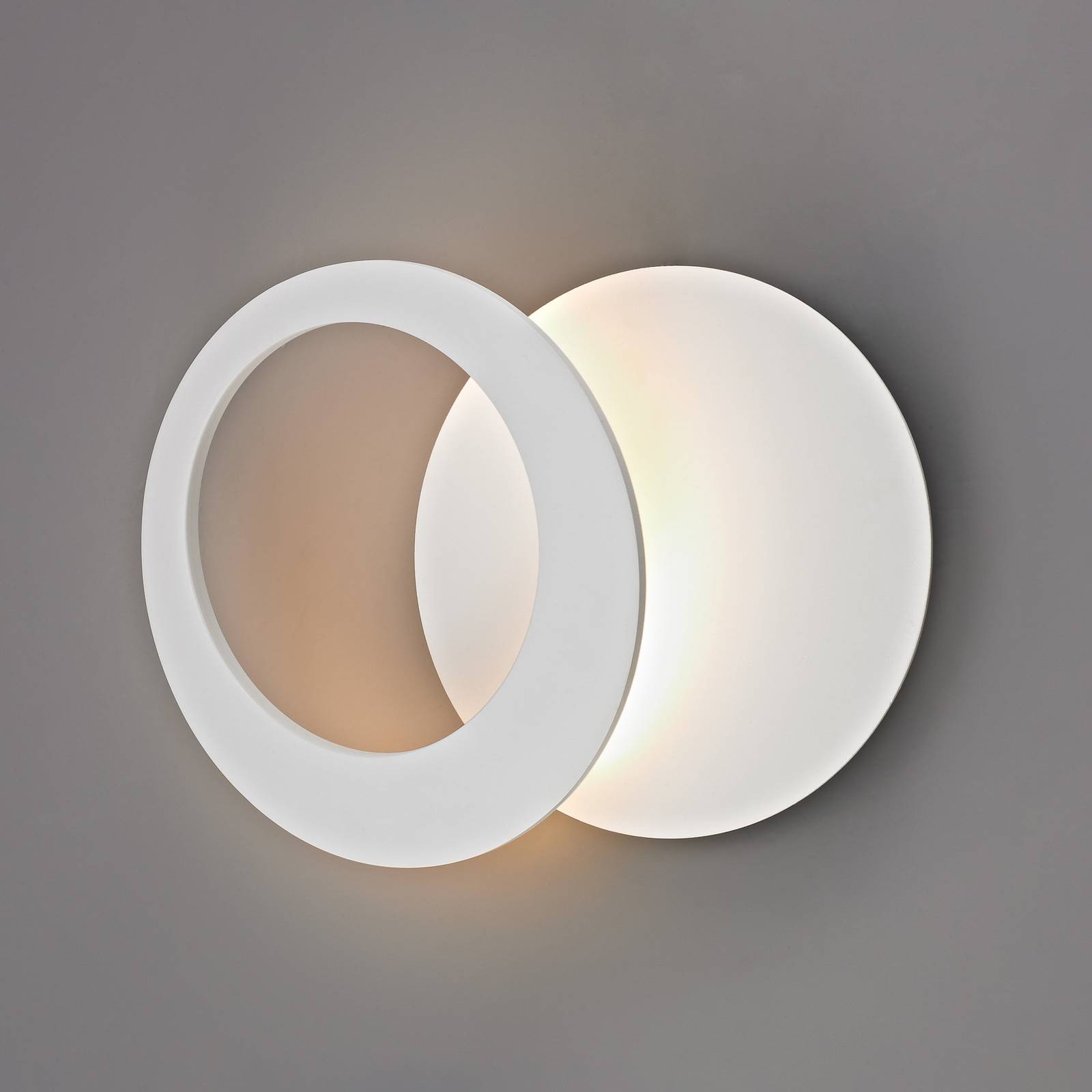 LED-Wandleuchte Toronto, weiß, Ø 26 cm, Alu, verstellbar LED-Wandleuchte Toronto, weiß, Ø 26 cm, Alu, verstellbar von Mantra Iluminación