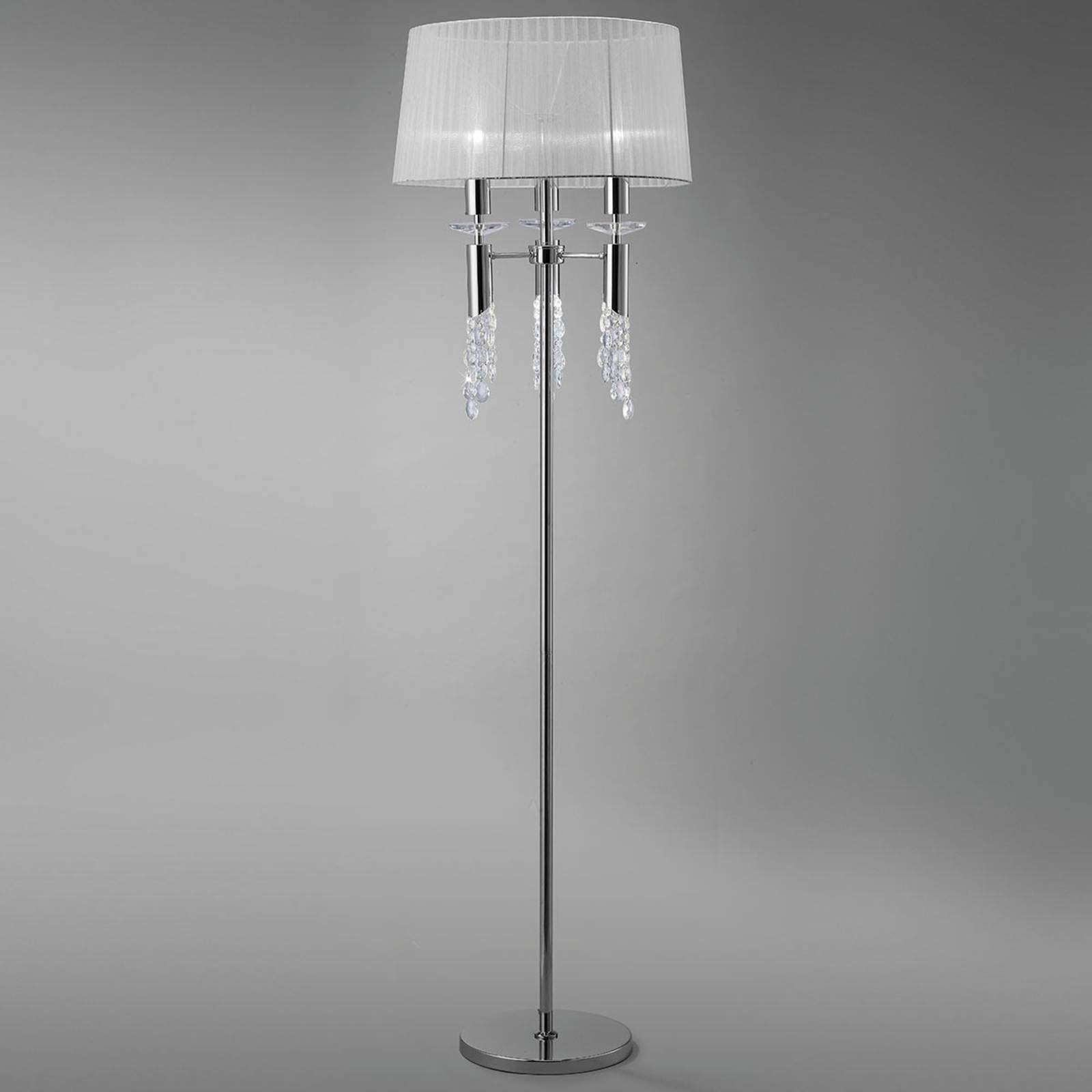 Stehleuchte Lilja mit Seidenschirm Stehleuchte Lilja mit Seidenschirm von Mantra Iluminación