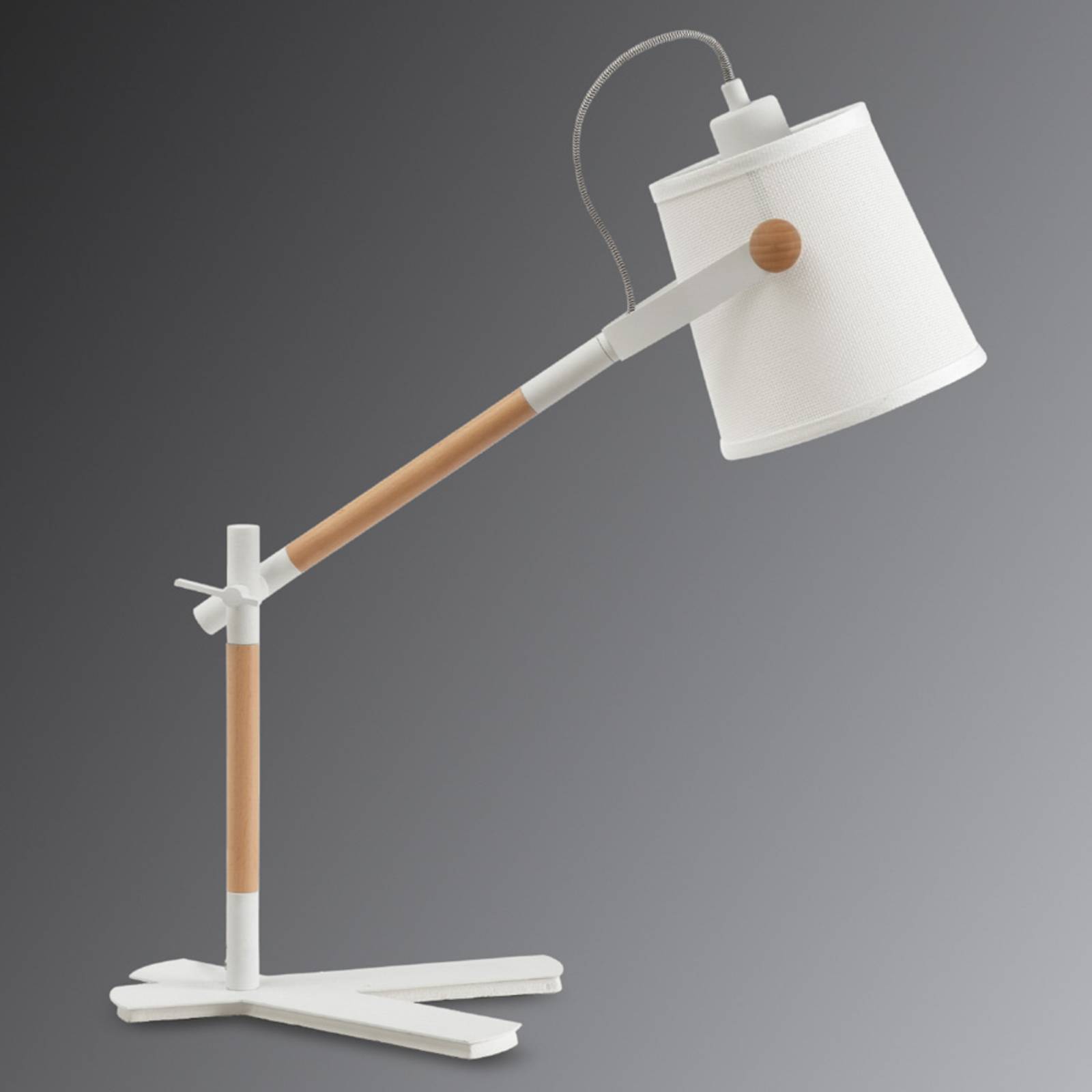 Tischleuchte Nordica m. Textilschirm Tischleuchte Nordica m. Textilschirm von Mantra Iluminación