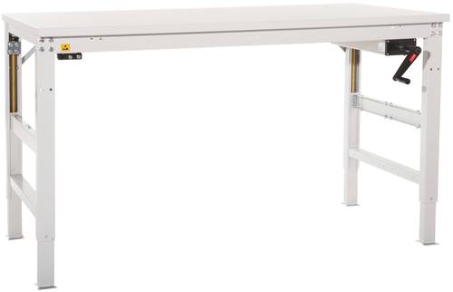 Manuflex LU9086.7035 ESD ESD-Arbeitstisch UNIVERSAL ERGO K mit Kunststoffplatte, BxTxH = 1750 x 800 Manuflex LU9086.7035 ESD ESD-Arbeitstisch UNIVERSAL ERGO K mit Kunststoffplatte, BxTxH = 1750 x 800 von Manuflex