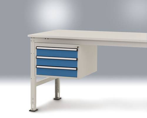 Manuflex ZB4612.5007 Komplett-Gehäuse 300 UNIVERSAL für 800mm Tiefe RAL5007 brillantblau (B x H x von Manuflex