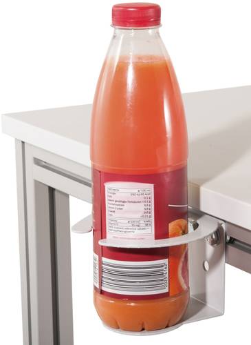 Manuflex ZB8380.7035 Flaschen- und Getränkehalter für Maschinen und Arbeitstischeinsatz , Ausführ von Manuflex