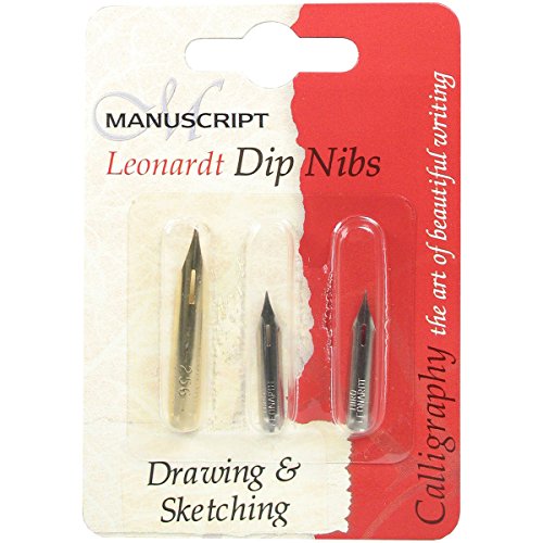 Manuscript Leonardt Dip Pen Nib Set-Drawing & Sketching von Manuscript