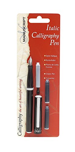 Manuskript Linkshänder Nib ITALIC Pen von Manuscript