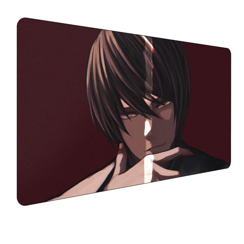 Death Note Anime Mauspad,Gaming Mauspad,Groß Mousepad XXL 900 x 400 mm,rutschfeste Gummiunterseite genähte Kanten,für PC, Laptop,Großer Erweiterter Schreibtisch Schutz Für Home Office Death Note Anime Mauspad,Gaming Mauspad,Groß Mousepad XXL 900 x 400 mm,rutschfeste Gummiunterseite genähte Kanten,für PC, Laptop,Großer Erweiterter Schreibtisch Schutz Für Home Office von Manwh