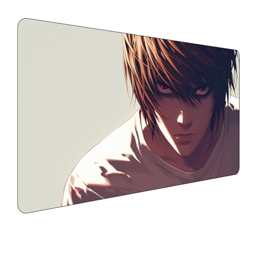 Death Note Anime Mauspad,Gaming Mauspad,Groß Mousepad XXL 900 x 400 mm,rutschfeste Gummiunterseite genähte Kanten,für PC, Laptop,Großer Erweiterter Schreibtisch Schutz Für Home Office. Death Note Anime Mauspad,Gaming Mauspad,Groß Mousepad XXL 900 x 400 mm,rutschfeste Gummiunterseite genähte Kanten,für PC, Laptop,Großer Erweiterter Schreibtisch Schutz Für Home Office. von Manwh