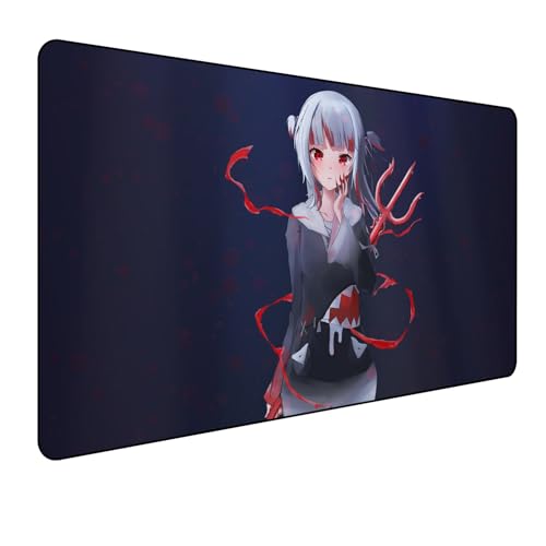Hololive Gawr Gura Anime Mauspad,Gaming Mauspad,Groß Mousepad XXL 900 x 400 mm,Rutschfeste Gummiunterseite genähte Kanten,für PC, Laptop,Desk Mat,Großer Erweiterter Schreibtisch Schutz Für Home Office Hololive Gawr Gura Anime Mauspad,Gaming Mauspad,Groß Mousepad XXL 900 x 400 mm,Rutschfeste Gummiunterseite genähte Kanten,für PC, Laptop,Desk Mat,Großer Erweiterter Schreibtisch Schutz Für Home Office von Manwh