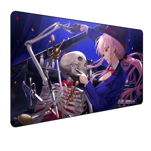 Hololive Mori Calliope Anime Mauspad,Gaming Mauspad,Groß Mousepad XXL 900 x 400 mm,rutschfeste Gummiunterseite genähte Kanten,für PC, Laptop,Großer Erweiterter Schreibtisch Schutz Für Home Office Hololive Mori Calliope Anime Mauspad,Gaming Mauspad,Groß Mousepad XXL 900 x 400 mm,rutschfeste Gummiunterseite genähte Kanten,für PC, Laptop,Großer Erweiterter Schreibtisch Schutz Für Home Office von Manwh
