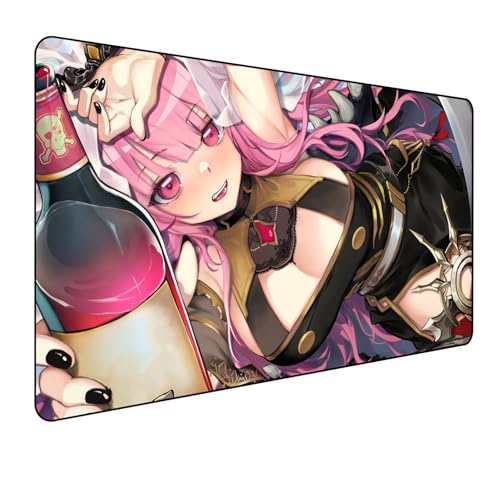 Hololive Mori Calliope Anime Mauspad,Gaming Mauspad,Groß Mousepad XXL 900 x 400 mm,rutschfeste Gummiunterseite genähte Kanten,für PC, Laptop,Großer Erweiterter Schreibtisch Schutz Für Home Office Hololive Mori Calliope Anime Mauspad,Gaming Mauspad,Groß Mousepad XXL 900 x 400 mm,rutschfeste Gummiunterseite genähte Kanten,für PC, Laptop,Großer Erweiterter Schreibtisch Schutz Für Home Office von Manwh